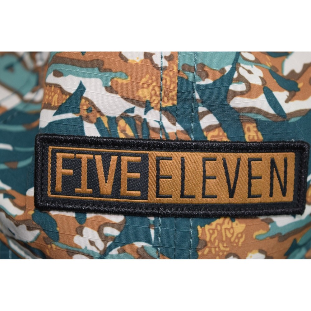 5.11 Baseball Baseball Cap Hat Tropical Hawaii Camo RARE COLORWAY Ripstop Green - Picture 9 of 10